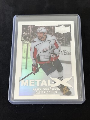 2021 Skybox Metal Universe Metal-X Level 3 Achievement 479/499 Alex Ovechkin
