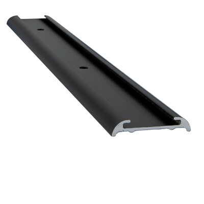 RV Upper Siding Insert Roof Flat Trim Black Aluminum 92'' Length Made In USA