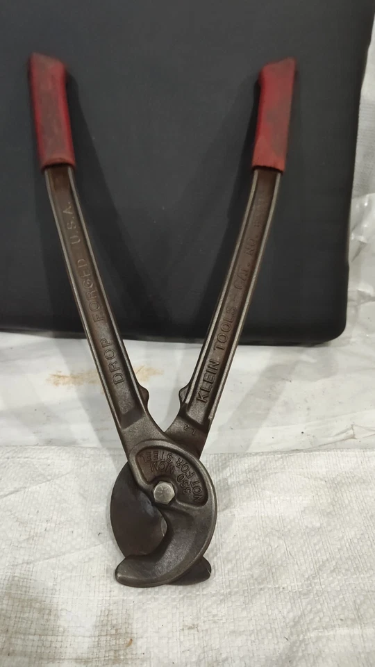 Klein Tools 16-3/4" Caída Forjado Utilidad Cable Cortador 350 MCM, Cat No. 63035 Foto 3 de 4