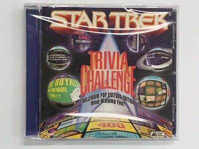 ''BRAND NEW'' Star Trek: Trivia Challenge - Millenium Pop Culture Edition (PC)