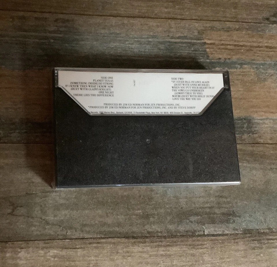 Kenny Rogers Something Inside So Strong 1989 Cassette Tape New In Shrink Wrap - Image 2 of 2