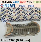 .020" ( 0.50 mm) OEM Datsun 280ZX Engine Crankshaft Main Bearing set 12210-73400