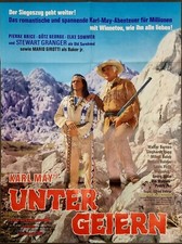 1 Original Filmplakat A1, Karl May Film „Unter Geiern“ aus dem Jahre 1964