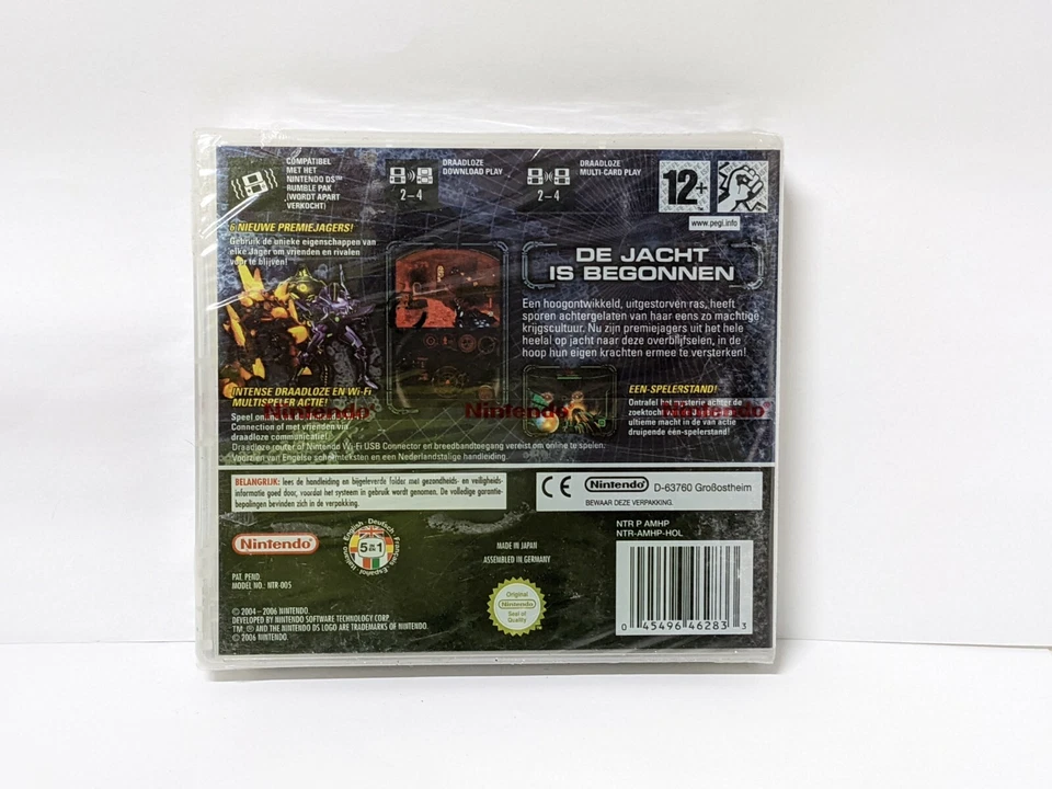 Metroid Prime: Hunters (Nintendo DS) New Factory Sealed EU Version (RIP plastic) - Image 2 of 4