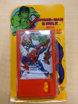 SPIDER-MAN/HULK RED MINI BAGATELLE SEALED DURHAM INDUSTRIES 1979/1980 MARVEL 