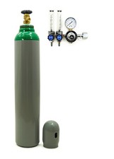 Gasflasche +Reduzierer Reines 4.8 Argon (100%) Schwei&szlig;gas 8 Liter WIG MIG 150bar