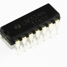 50PCS IC LM324N LM324 DIP14 TI Low Power Quad Op-Amp NEW DATE CODE:11+
