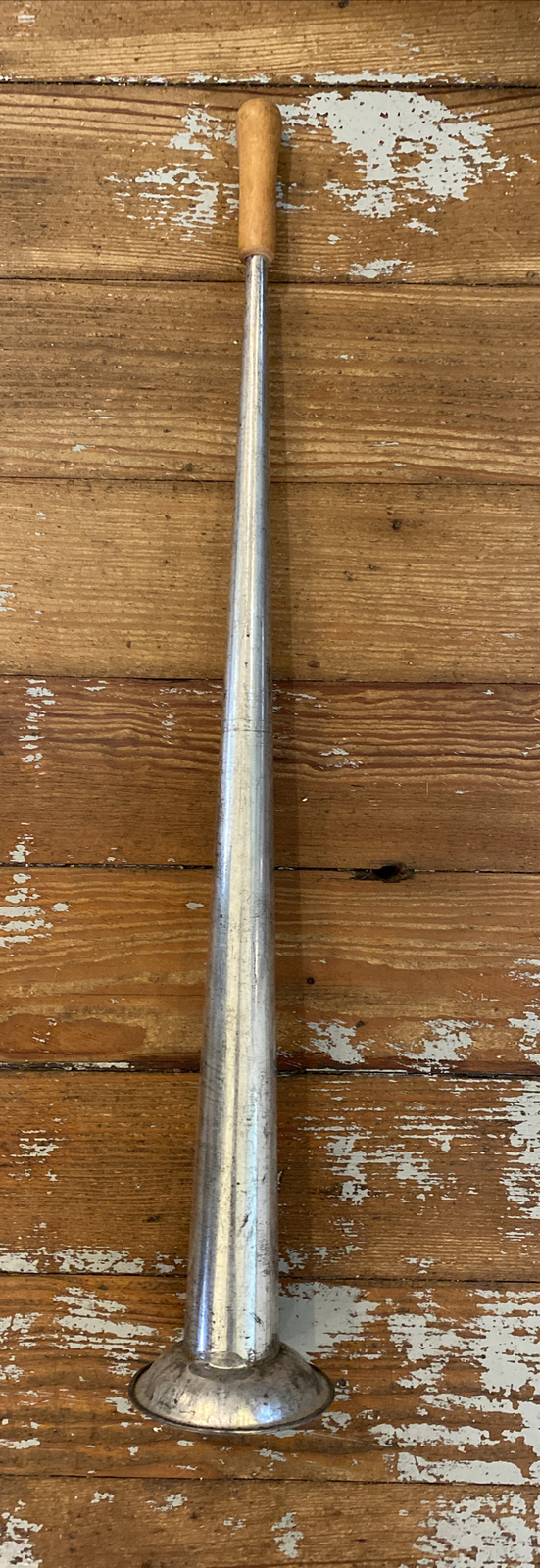 Antique tin parade horn Toy NO plastic parts 20” eBay