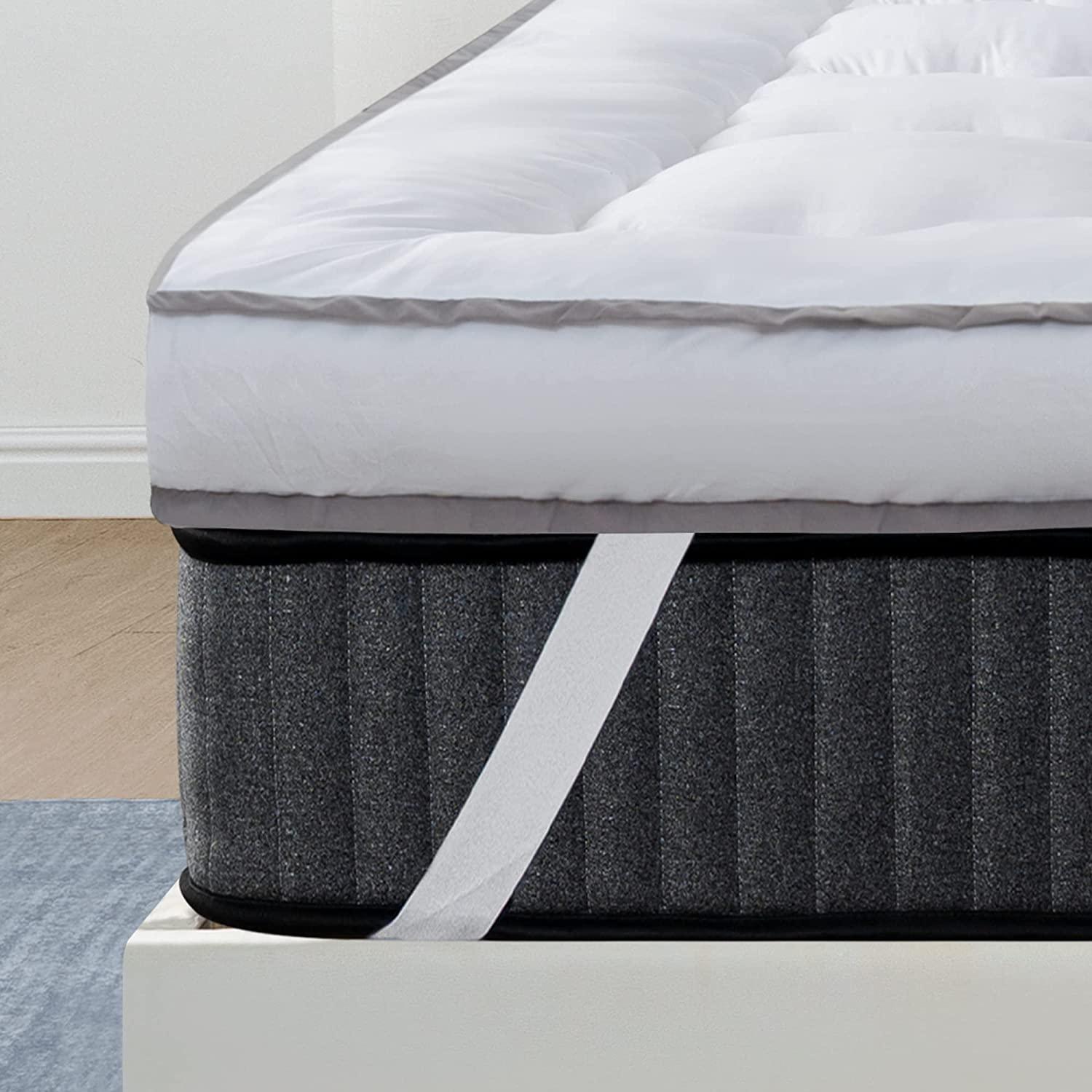 King Mattress Topper, Cooling Pillow Top Mattress Topper, Extra Thick 7445005019023 eBay