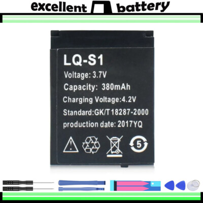 Replacement LQ-S1 Battery For Smart Watch AB-S1 DJ-09 DZ09