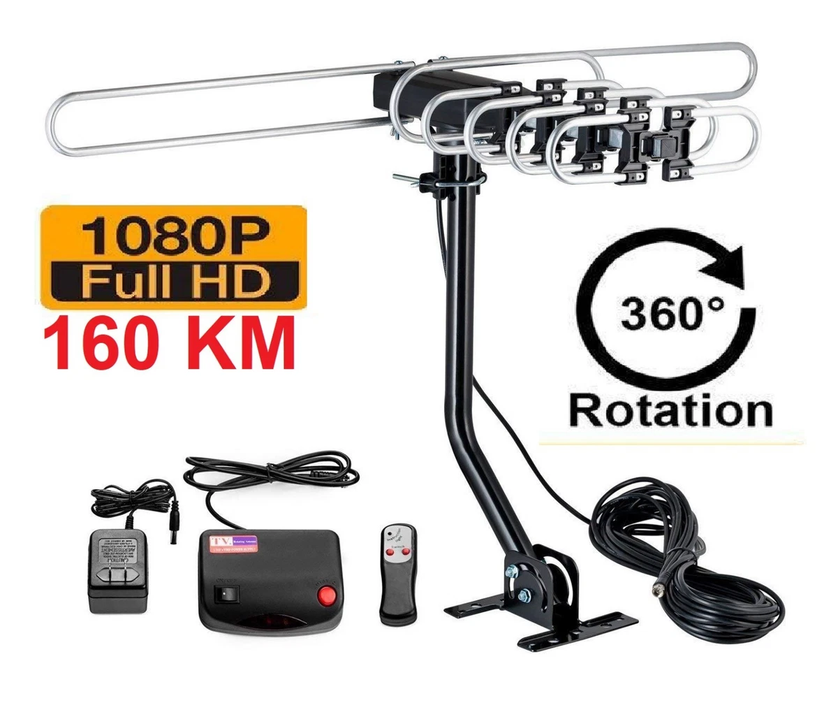 Five Star FSA-3806 Motorized Outdoor HDTV Antenna – 200 Mile Range, Amplified - View #3