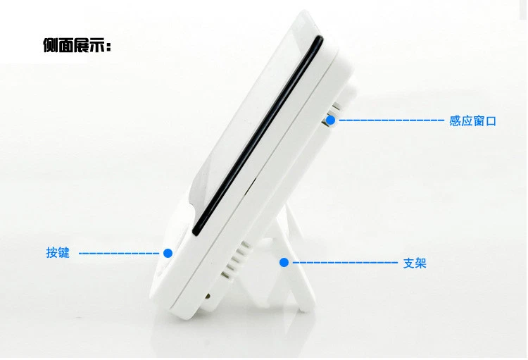 HTC-1 LCD Digital Temperature Humidity Meter Thermometer - Image 2 of 4