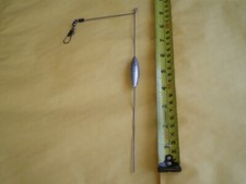12 PCS BOTTOM BOUNCER SINKER 1-1/2 OZ. W/S.STEEL WIRE .051X9-1/2" LEGX3-1/2" ARM