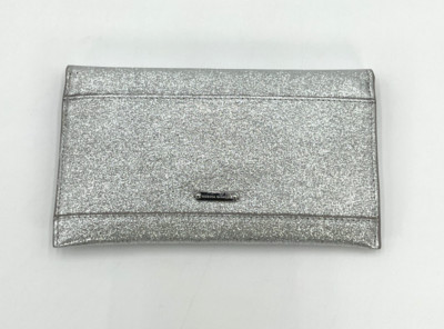 Rebecca Minkoff Silver Wallet Clutch Bag NWT