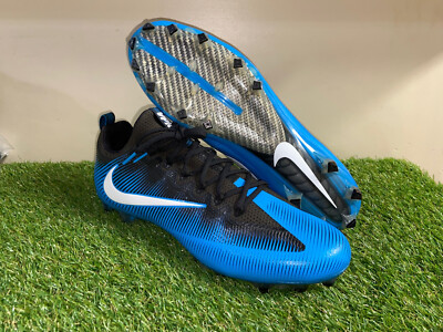 Nike Vapor Untouchable Pro PF Football Cleats Blue Black Mens Size