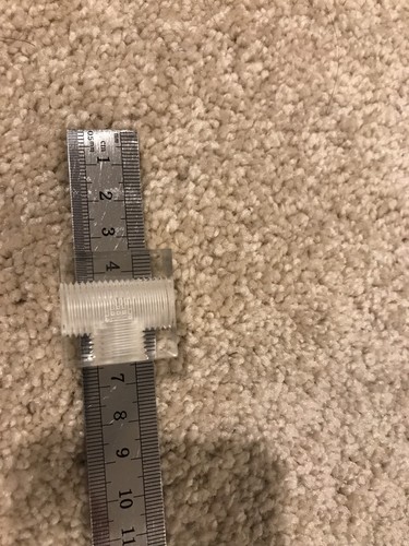 PC Water Cooling Acrylic T Splitter Clear 1/4G - Picture 2 of 2