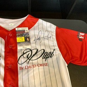david ortiz signed jersey