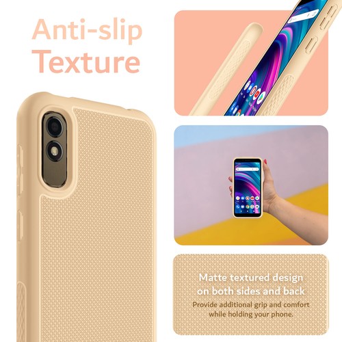 Designed for BLU C5L Max Phone Case, TUDIA Non-Slip [LINNGrip] Ultra Slim Cover - Picture 30 of 33