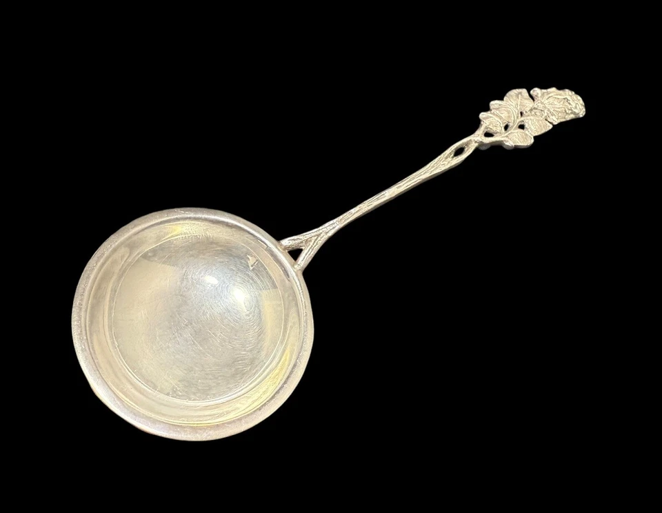 Cuchara crema plata 800 alemana vintage Hildesheimer Rose  Foto 3 de 4