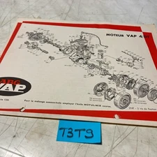 Vap Abg Motorcycle Engine 4/DT Catalog Spare Parts List