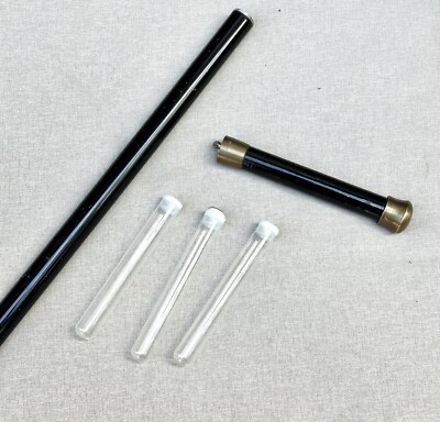 vintage cigarette holder stick Vintage Antique Gadget Lighter Cigar Holder Container Swagger Walking Stick  Cane