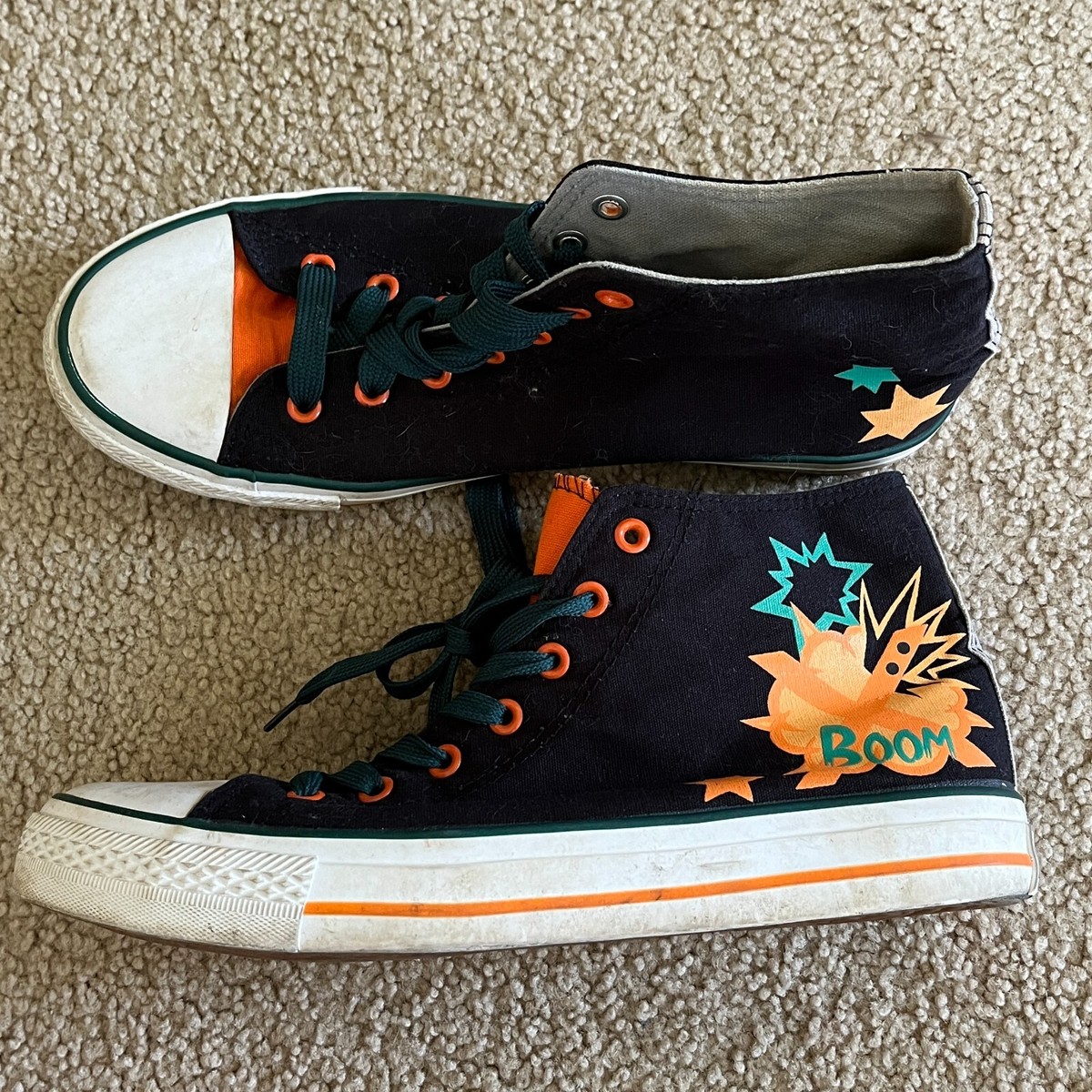 My Hero Academia MHA Katsuki Bakugo Boom Tennis Casual Shoes