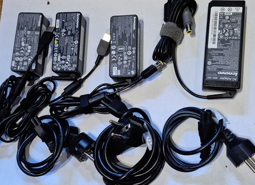 4 x Lenovo Netzteile; Lenovo Ladekabel Laptop Ladegerät für Lenovo ThinkPad Netz