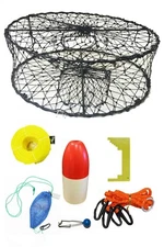 KUFA Sports Foldable Crab Trap with accessories combo CT50+CAP34