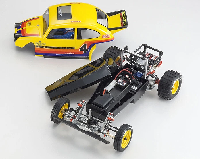 Kyosho 30614D 1/10 RC 2014 Beetle Buggy Kit 2WD Off-Road Racer w/ Clear Body - Image 2 of 4