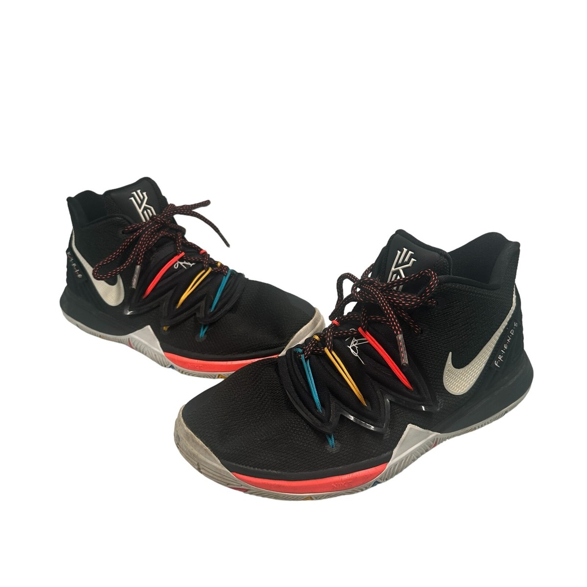 Nike Kyrie 5 Friends Black Colorway Basketball Shoes AO2918-006
