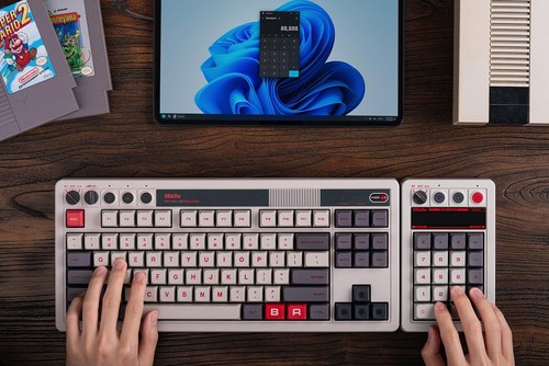 Retro 18 Mechanical Numpad with Bluetooth & Wired Modes - For Windows/Android - Picture 11 of 12