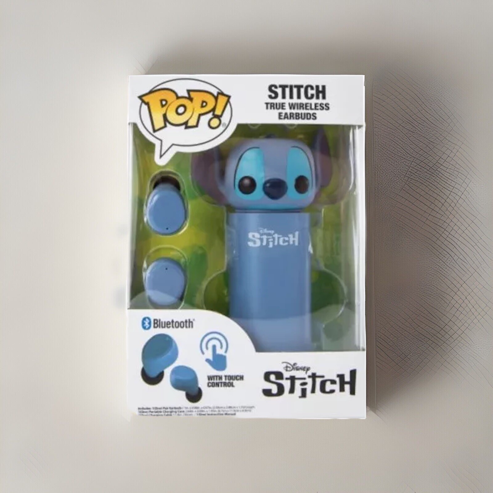 🔥Funko Pop&excl; Disney Stitch Bluetooth Wireless Earbuds BNWT🔥