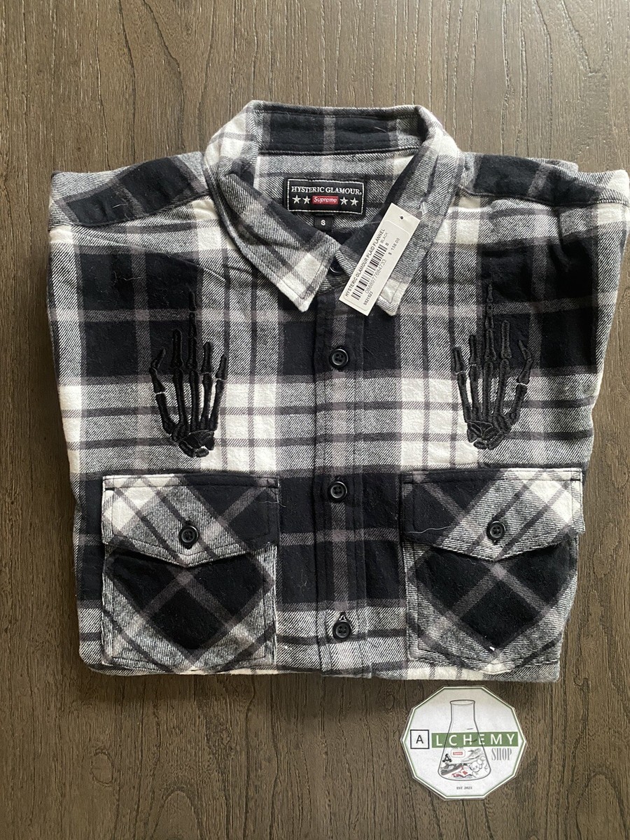 Supreme Hysteric Glamour Plaid Flannel Shirt, Size Small Supreme Hysteric Glamour Plaid Flannel Shirt, Size Small