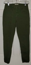 COPPER KEY army Green Slim Leg Stretch cotton Pants. Girls preteen Youth 5