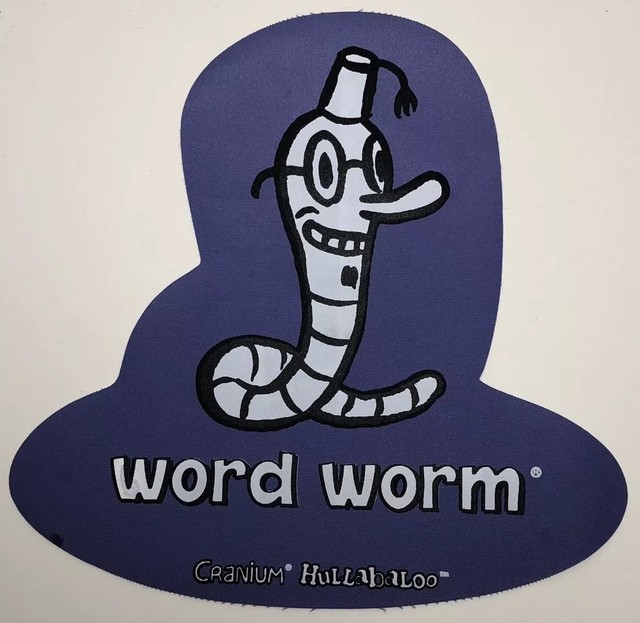 Cranium Hullabaloo Single Replacement Pad Purple Word Worm | eBay