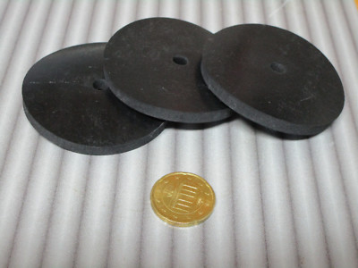 12 Stück Gummischeiben 6,0 X 41 X 5 Mm Schwarz , Unterlegscheiben Gummi