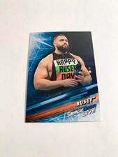 Rusev 2019 Topps WWE SmackDown Live Base Card # 44