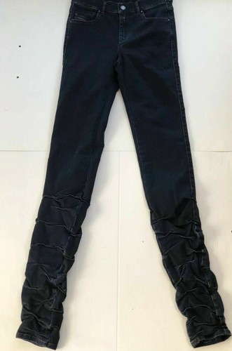 Diesel Women's Blue Denim Plixee 084ke Slim Straight Jeans Regular Size 27 - Picture 2 of 12