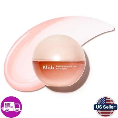 Abib PDRN Collagen Lip Mask Glazed Jelly 0.38 fl oz | Korean Butter Balm...