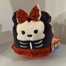 Squishmallows Halloween Minnie Mouse Skeleton 8 Inch Soft Plush New