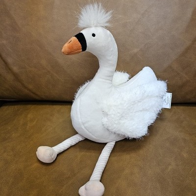 Pillowfort Swan Figural Pillow White 9'' Swan Plush (Box 10)