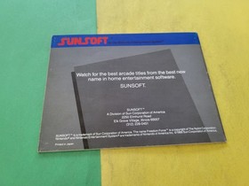 freedom force Nintendo nes Instruction Booklet Manual Only