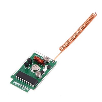 433MHz Fernbedienung Sender Kit 4000m Reichweite DC 9V 100mA Low Profile