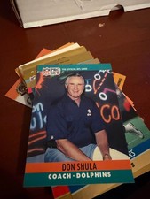 Don Shula 1990 Pro Set #185 Miami Dolphins HOF
