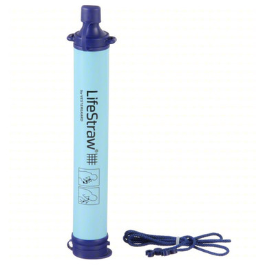LifeStraw Personal Water Filter for Hiking Camping Travel Emergency Vestergaard