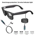 Portable charging cable for Meta Ray-Ban smart glasses Wayfarer /Skyler (Gen2)