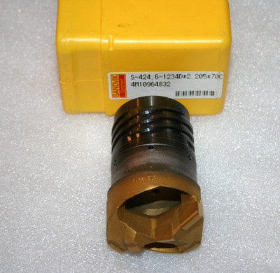 SANDVIK 424.6-1234D*2.205*70C Deep Hole Indexable Ejector Drill Head * NEW *