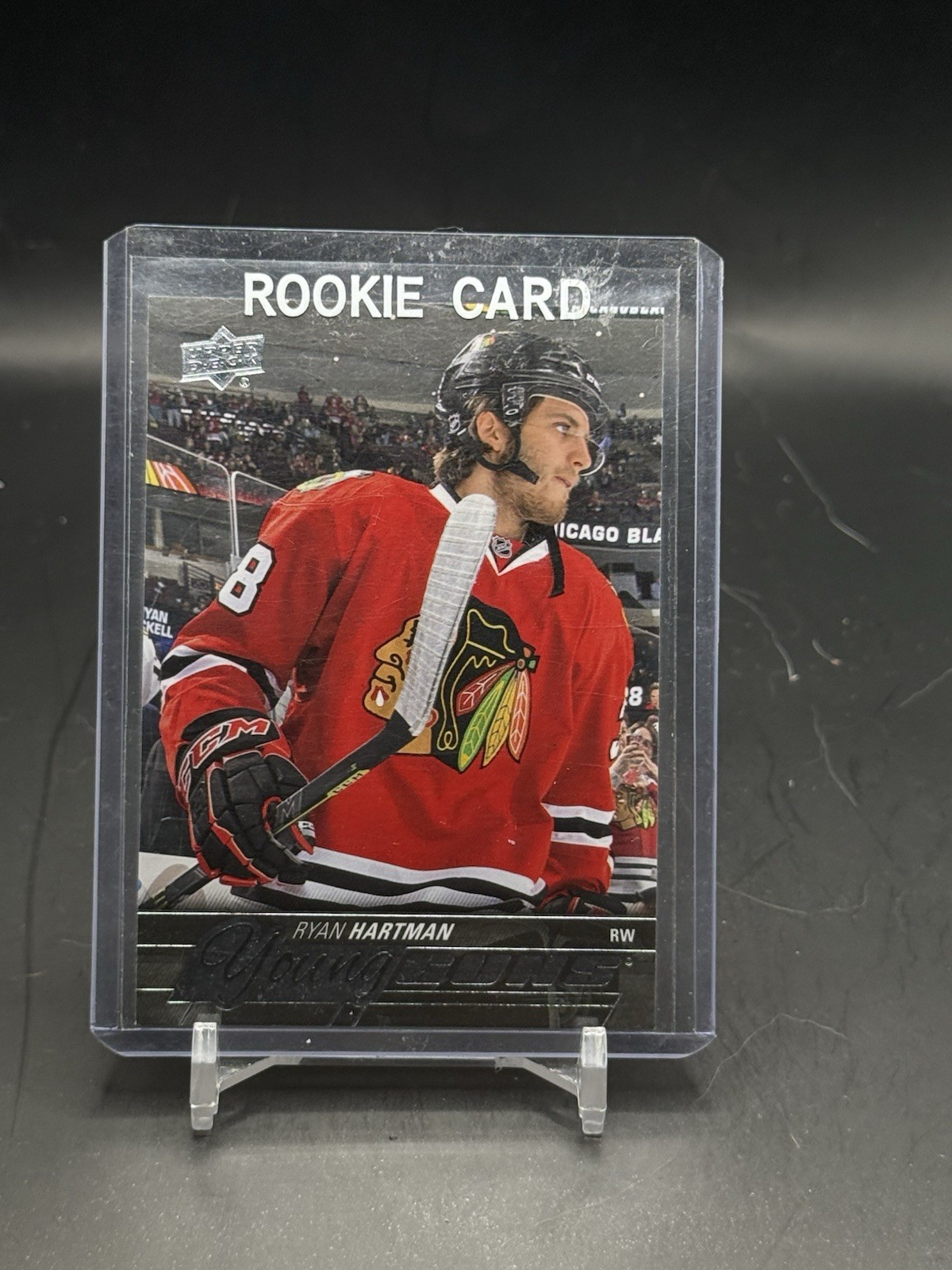 15/16 UD SERIES 2 RYAN HARTMAN YOUNG GUNS RC ROOKIE #475