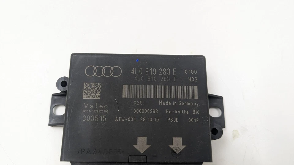 AUDI Q7 MK1 4L PARKING DISTANCE SENSORS CONTROL MODULE ECU 4L0919283E 2010 - Image 2 of 4