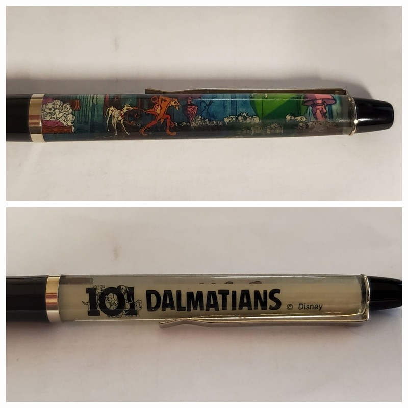 Vintage Floater Pen, Disney 101 Dalmatians, Floaty Pen,  Pongo